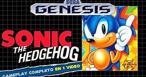 Sonic The Hedgehog Sega Genesis : Gameplay en 1 Video I JUEGO COMPLETO