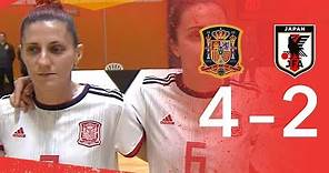 RESUMEN | España 4-2 Japón. Amistoso Fútbol Sala Femenino