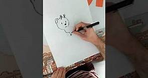 Luke Pearson live drawing at NYCC18