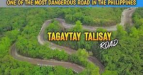 One Of The Most Dangerous Road In The Philippines | Tagaytay Talisay Road