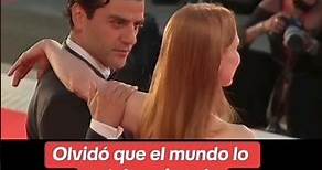 reencuentro de Óscar Isaac y Yessica chastain en la alfombra roja!! #flamenco #gitano #gitana #amor