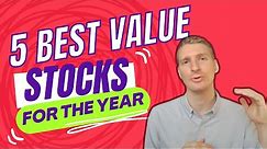 Five Best Value Stocks to Buy for 2024!