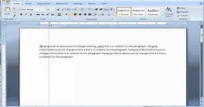 Create Hanging Indents in Microsoft Word