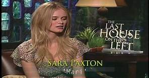 Sara Paxton stars in Last House on the Left