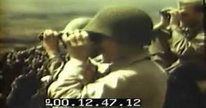 Lt Gen. Holland M. Smith & Admiral Spruance On Observation Point, Saipan, 07/17/1944 (full)