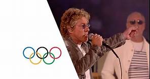 The Who London 2012 Performance | Extinguishing the Olympic Flame