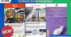 Free Outlook Email Templates: Email Marketing Templates for Outlook to Boost Your Engagement Metrics