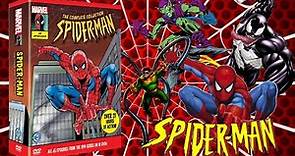 1994 Spider-Man The Animated Series Complete Series DVD Unboxing