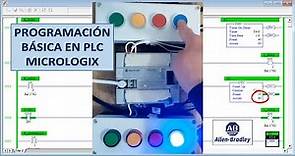 Programación básica en PLC Micrologix y SLC500 de Allen bradley. (Software RSLogix 500)