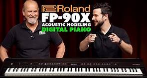 Best Gigging Keyboard? - Roland FP-90X Digital Piano - PureAcoustic Piano Modeling - Overview & DEMO