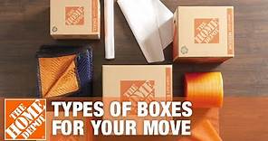 Moving Boxes: Types of Boxes for Your Move | The Home Depot