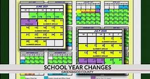 Greenwood School District 50 adopts new modified calendars