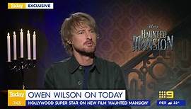Owen Wilson exclusive interview with Today!