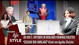Zeugin der Anklage ab den 5. Oktober im Berliner Kriminal Theater