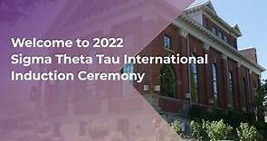 Sigma Theta Tau International Induction Ceremony - 2022