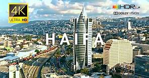 Haifa City, Israel 🇮🇱 in 4K ULTRA HD HDR 60FPS Video by Drone
