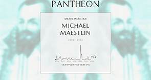 Michael Maestlin Biography - German astronomer and mathematician