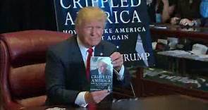 Trump's latest book, 'Crippled America: How to Make America Great Again,' is on shelves