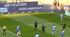 Davie Selke smashes a super strike for Hertha