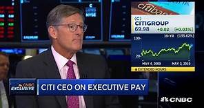 Citi CEO Michael Corbat defends C-suite executive pay gap