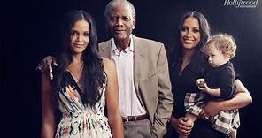 Father's Day: Sidney Poitier with Daughters Sydney Tamiia Poitier and Anika Poitier