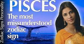 PISCES zodiac sign personality traits & psychology according to astrology