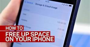5 tricks to free up space on your iPhone (CNET How To)