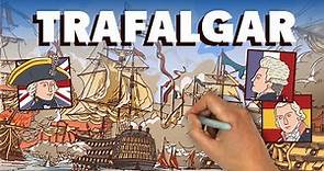 La batalla de Trafalgar, gloria británica