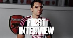 Jakub Kiwior's first interview at The Arsenal
