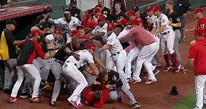 MLB Baseball fight: Cincinnati Reds Amir Garrett sparks huge brawl with Pittsburgh Pirates