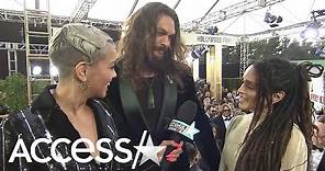 Jason Momoa Calls Lisa Bonet 'My Love' During Interview