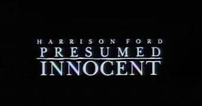 Presumed Innocent (1990) - Official Trailer