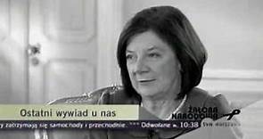 Maria Kaczyńska - ostatni wywiad (2010-04-11)