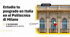 Estudia tu Posgrado en Italia - Descubre el Politecnico di Milano