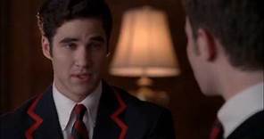 Glee - Kurt and Blaine's first kiss 2x16