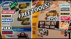 BEST! BOGO FREE Tool Deals at Home Depot/LOWE'S