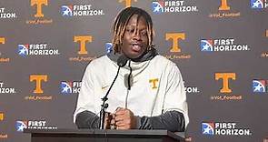 Tennessee LB Kwauze Garland Talks About his Family, Fall Camp, and More