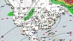 Upper Air Pressure Chart Explanation and Analysis | Meteorology101