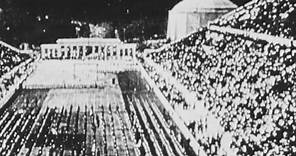 Very early film of The Olympics - "Athens 1896"