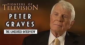 Peter Graves | The Complete "Pioneers of Television" Interview