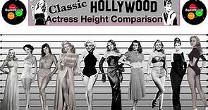 Height Comparison | Classic Hollywood Actresses