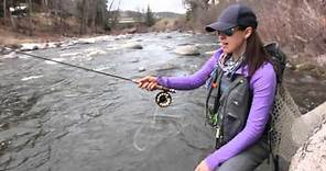 How to catch a fish in one minute- The Basics of Fly Fishing