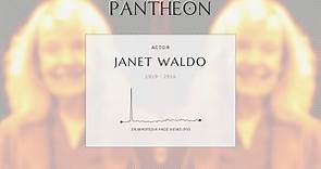 Janet Waldo Biography - American actress (1919–2016)