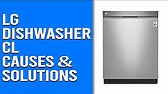 LG Dishwasher CL Code- Meaning, Causes and Solutions