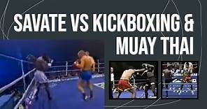 When Savate Takes On Kickboxing And Muay Thai - Two Amazing Matches
