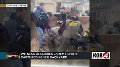 Exclusive video shows police arrest man wanted for NMSP officer's murder