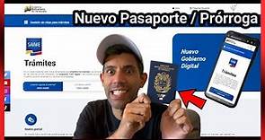 Cómo solicitar la prorroga del pasaporte venezolano en el nuevo sistema del SAIME 🇻🇪