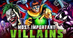 The Most Important Villains in Comic History