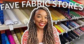 My Favourite 9 Fabric Stores in London | Where I Shop Fabrics For My Business | KIM DAVE