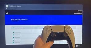 PS5: How to View PlayStation Network Status Tutorial! (For Beginners)